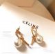 AAA Replica Celine Tie Earrings With Pearl (6)_th.jpg